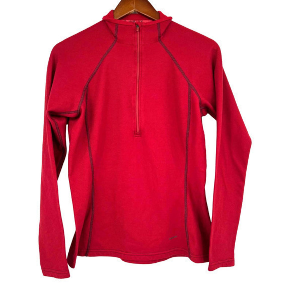 Patagonia Capilene Performance Base Layer Fleece Waffle Knit Polartec Red large